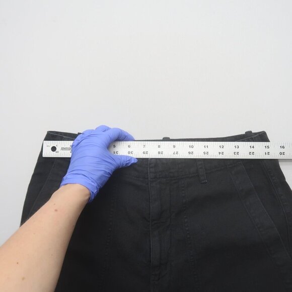 Nili Lotan Luna Linen Blend Pants in Carbon Size 6 NWT - Picture 10 of 11